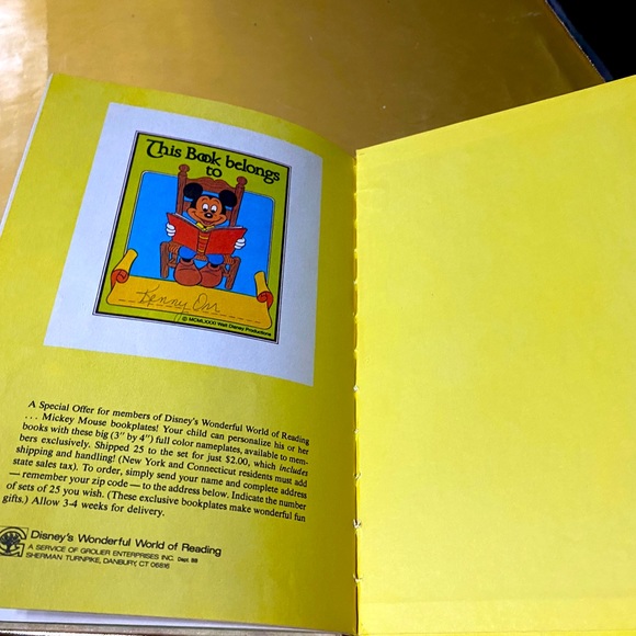 WALT DISNEY’S VTG 70’s WINNIE THE POOH AND TGGER TOO HARDCOVER STORY BOOK - Picture 14 of 14